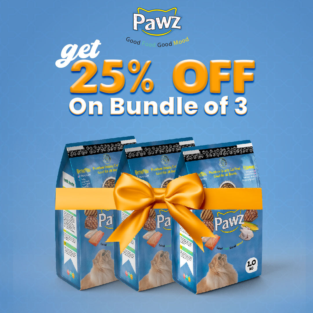 Pack of 3 : Pawz 1000 Grams