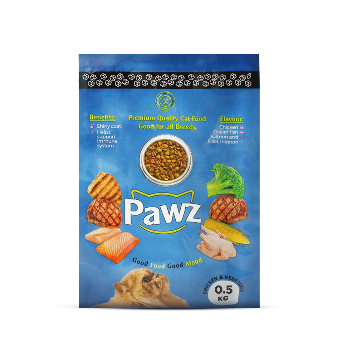 Pack of 3 : Pawz 500 Grams